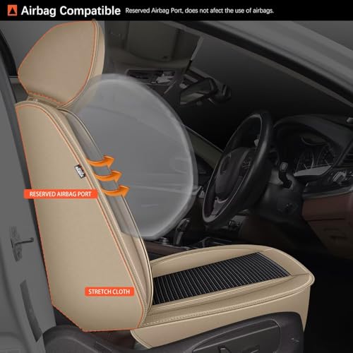 2 Front Seat Covers Fit for Subaru Impreza 2012