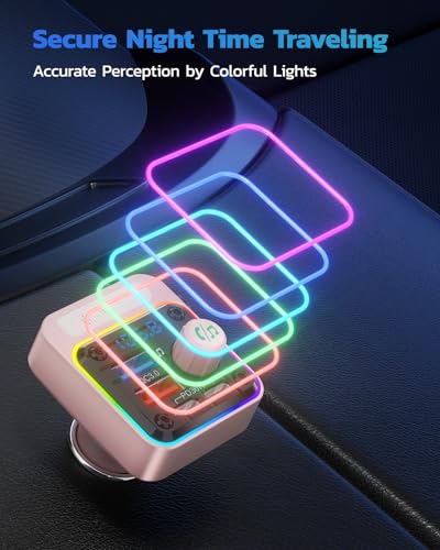 54W Bluetooth 5.3 Car Adapter