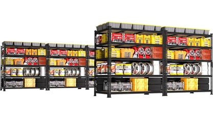 3250 LBS Heavy Duty Garage Storage Shelves Adjustable Shelf (5 Count)