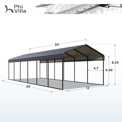 12x30 Carport