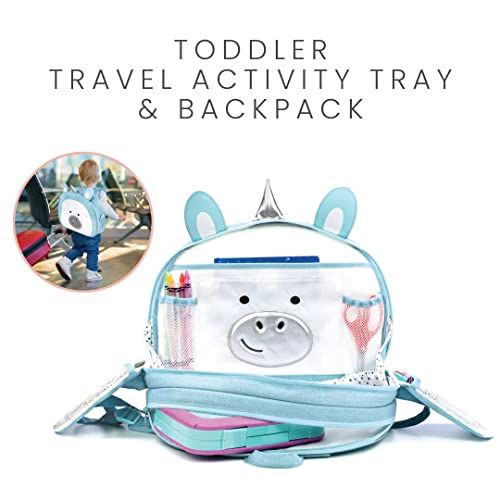 Unicorn Toddler Car Seat Tray & Backpack