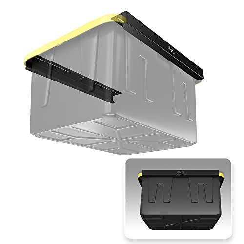 Heavy Duty Overhead Garage Storage Rack for 1 Bin. Adjustable Width