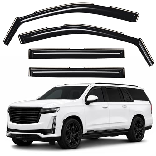 Window Deflectors Smoke Tinted In (4 Count)