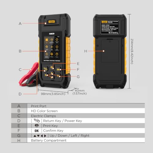 Car Battery Tester 12V 24V