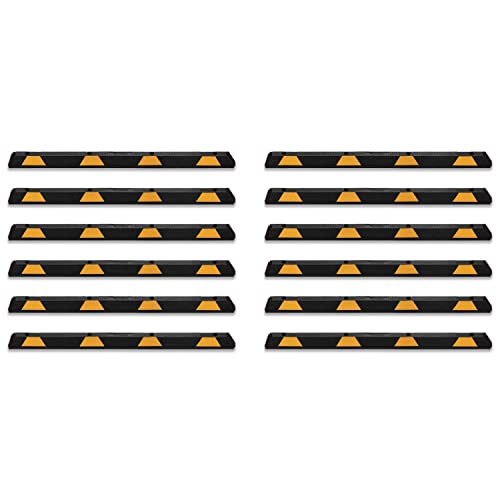 Rubber Parking Curb Garage Car Stopper