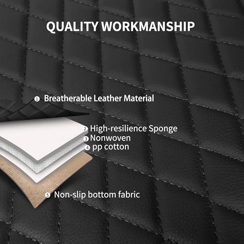 Faux Leather Front Car Seat Covers (2 Count)