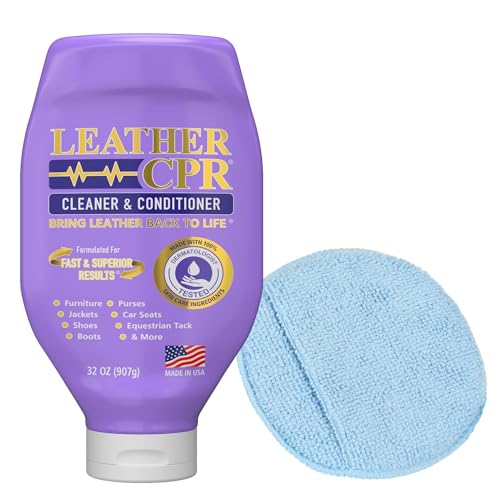 Cleaner & Conditioner Kit with Microfiber Applicator (32 Ounce)
