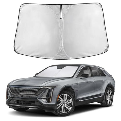 Windshield Sunshade Compatible for Cadillac Lyriq 2023