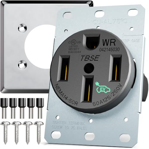 50 Amp EV Charging Receptacle
