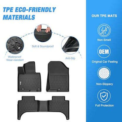 Floor Mats for Hyundai Santa Cruz 2022 2023 2024 2025 2026