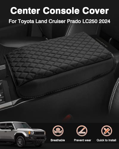 Center Console Cover for Toyota Land Cruiser Prado LC250 2024 2025 2026 Accessories