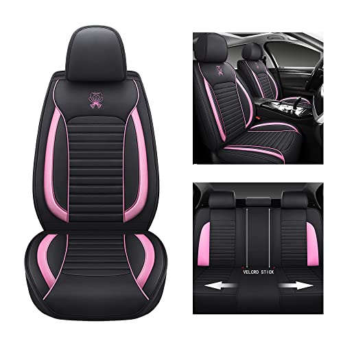 LK Full Set Car Seat Covers for Front Seats and Rear Seats