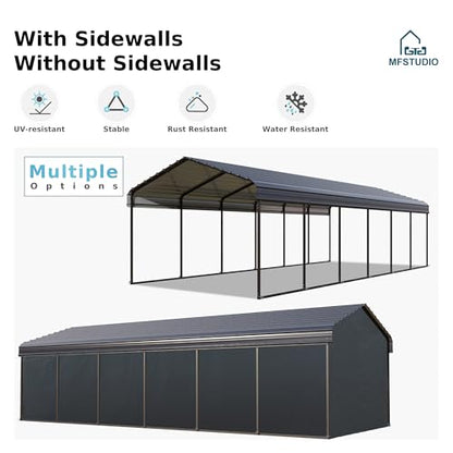 Metal Carport 12x30ft
