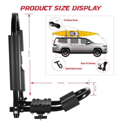 Premium Kayak Roof Rack (2 Count)