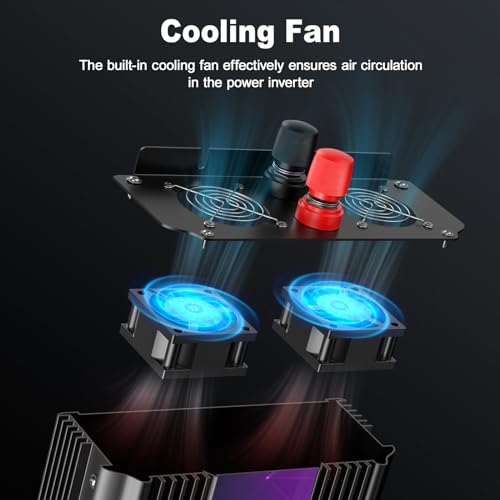 3000W Power Inverter 12V DC to 110V