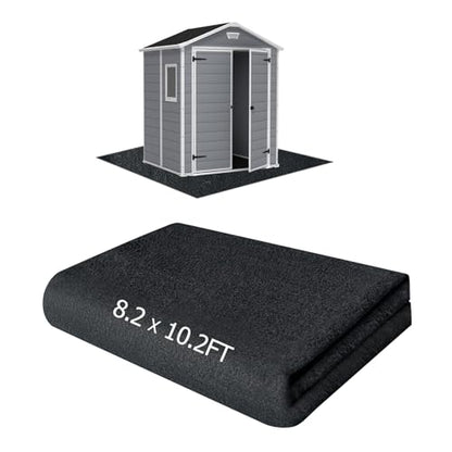8.2x10.2FT Outdoor Storage Shed Floor Mat