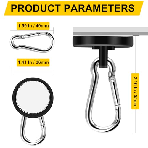 Magnetic Hooks (4 Count)