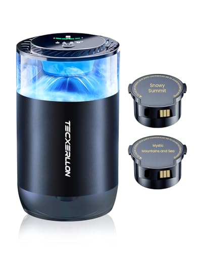 Smart Car Air Freshener Diffuser with Ambient Light