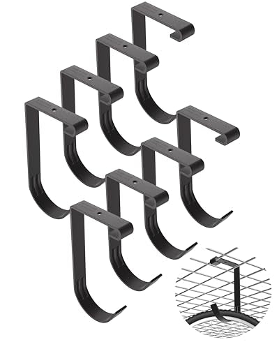 Garage Ceiling Rack Bike Hooks (8 Count)