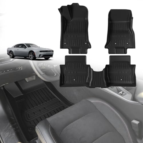 Floor Mats for 2024 2025 2026 Dodge Charger EV Accessories