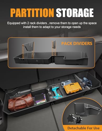 Under Seat Storage Boxes for 19