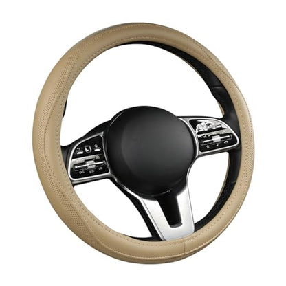 Cowhide Steering Wheel Cover