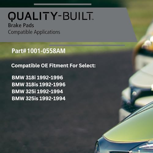 Front Semi Metallic Brake Pads