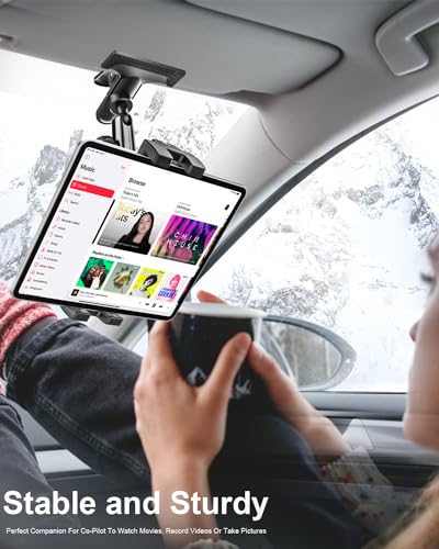 Tablet Holder for Car Sun Visor