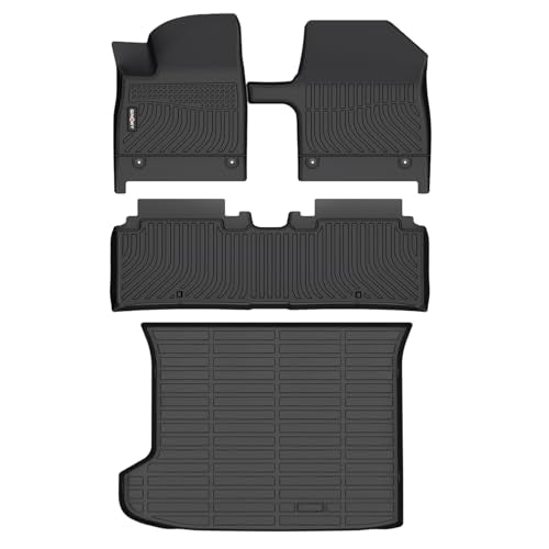 Floor Mats Cargo Liner Full Set for Kia EV6 2022