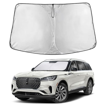 Windshield Sunshade Compatible for Lincoln Aviator 2020