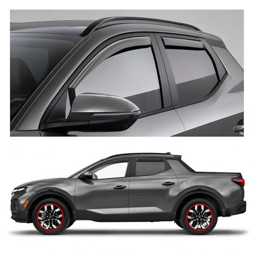 Window Deflectors Smoke Tinted In (4 Count)