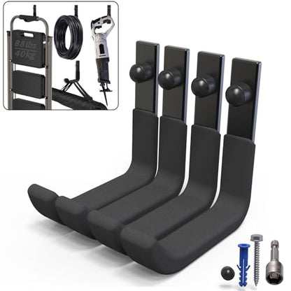 4 Pack Garage Storage Hooks (4 Count)