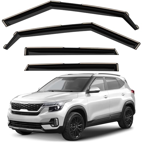 Window Deflectors Smoke Tinted in