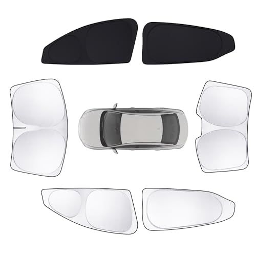 6pcs Car Window Shades for Nissan Sentra 2020