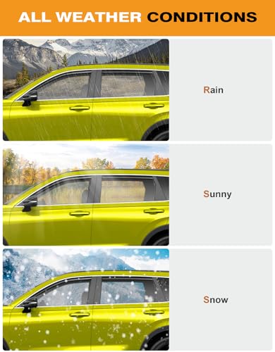 Window Rain Guards for 2015 (4 Count)