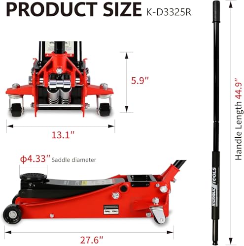 2.5 Ton Low Profile Floor Jack