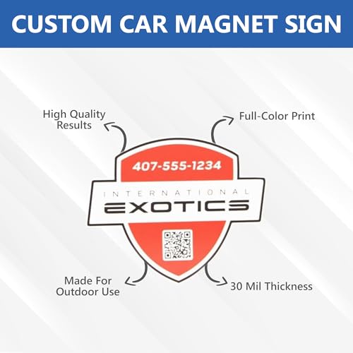 Custom Car Magnet Signs for Advertising and Promotion