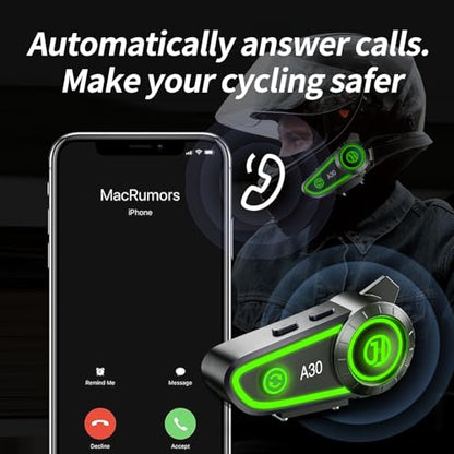 Motorcycle Helmet Speakers Helmet Bluetooth Headset Headphone Automatic Answer Music Control
