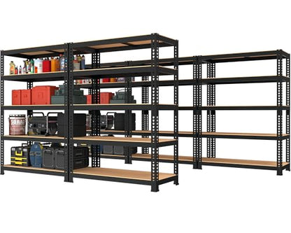 71" H Heavy Duty Storage Shelves (5 Count)