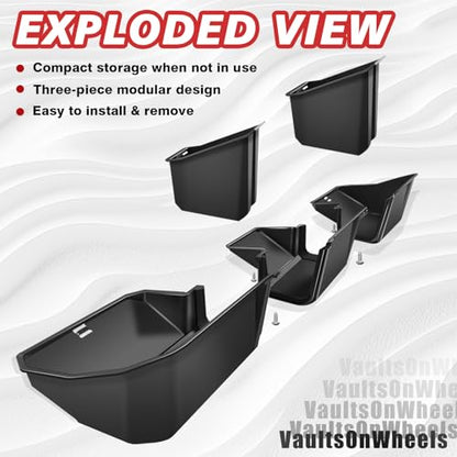 Under Seat Storage Box Fit for 2026 2025 2024 Tesla Cybertruck Accessories