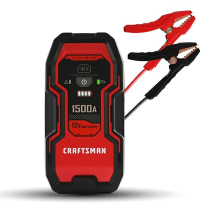 Portable Car Battery Jump Starter & Power Bank