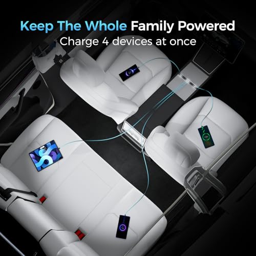 USB Hub for Tesla Model Y Juniper Accessories 2026 & Model 3 Highland 2025 Accessories