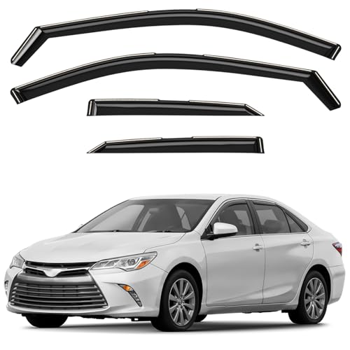 Window Deflectors Smoke Tinted in (4 Count)