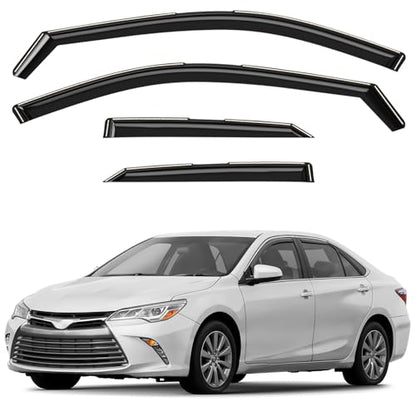 Window Deflectors Smoke Tinted in (4 Count)