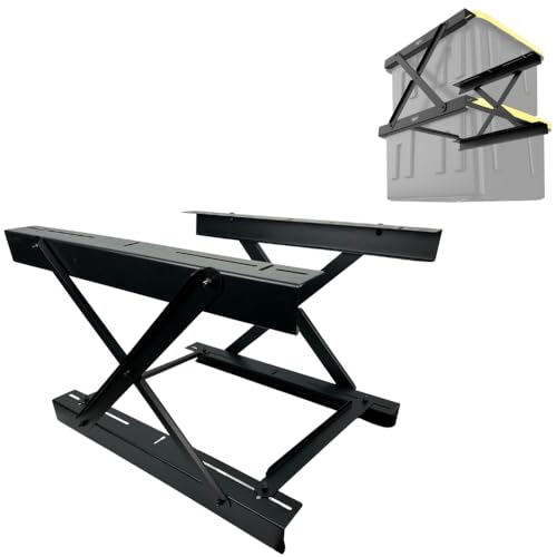Dual Rail Heavy Duty Overhead Garage Storage System