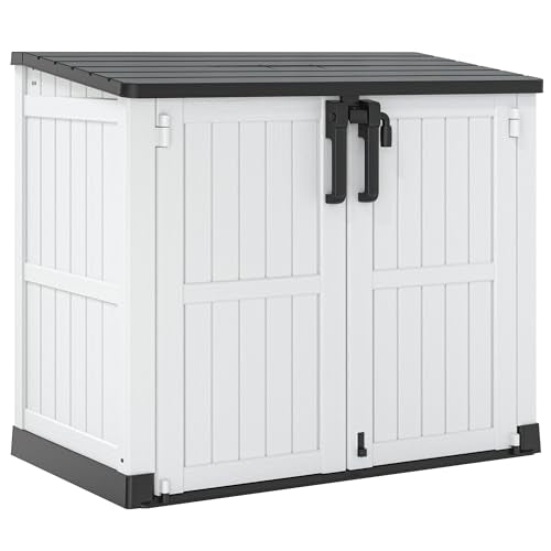 Outdoor Storage Cabinet 36 Cu Ft with Lockable Doors