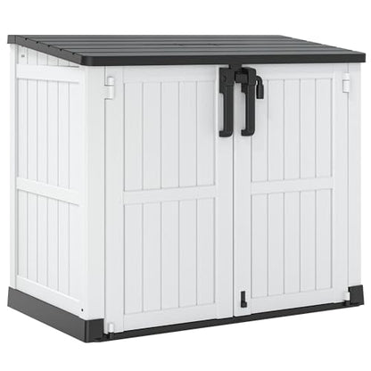 Outdoor Storage Cabinet 36 Cu Ft with Lockable Doors