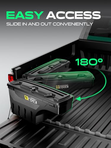 Passenger Side Truck Bed Storage Tool Box w