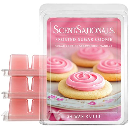 Frosted Sugar Cookie Christmas Wax Melts 10oz (10 Ounce)