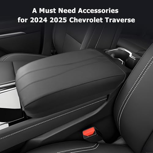 2026 2027 Traverse Center Console Cover Compatible with 2024 2025 2026 2027 Chevrolet Traverse Accessories 2027 Traverse LT